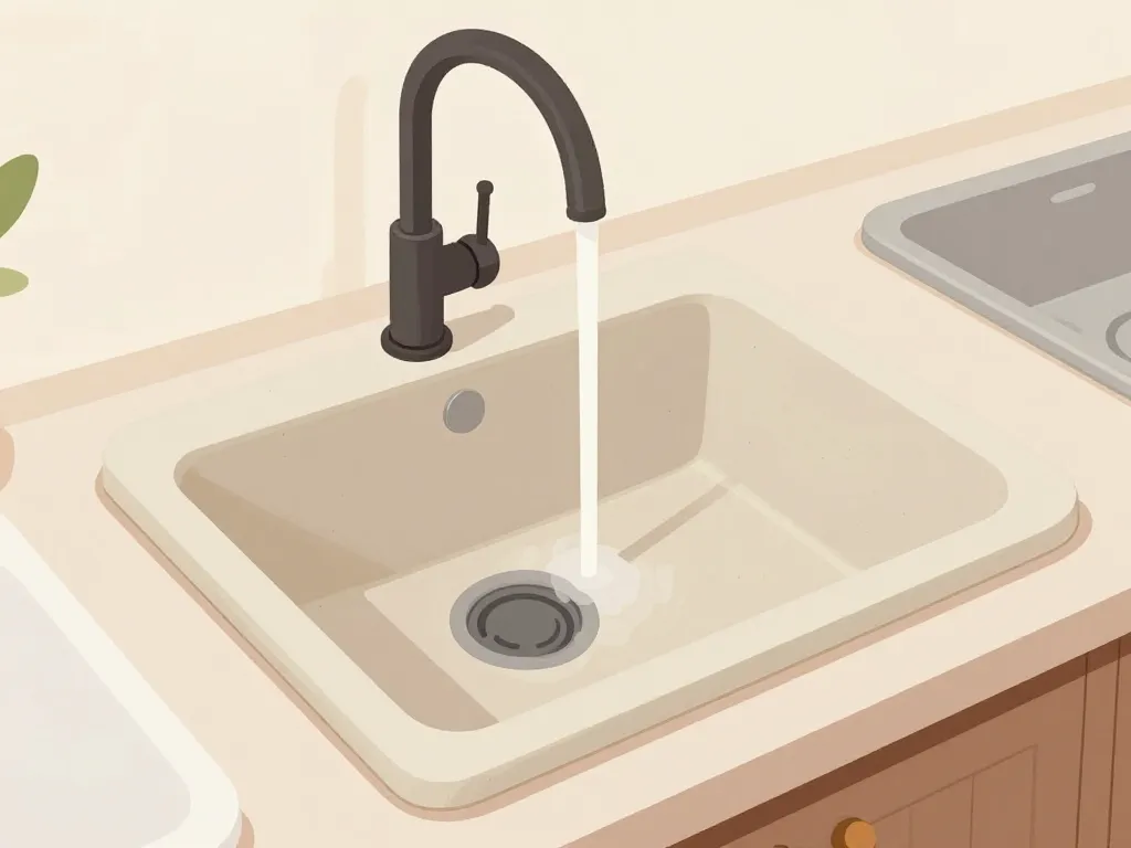 evier en gres avantages inconvenients illustration