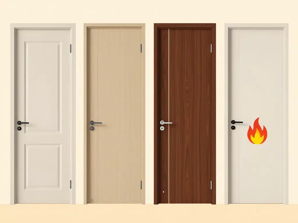 Différents types de portes JELD-WEN performances