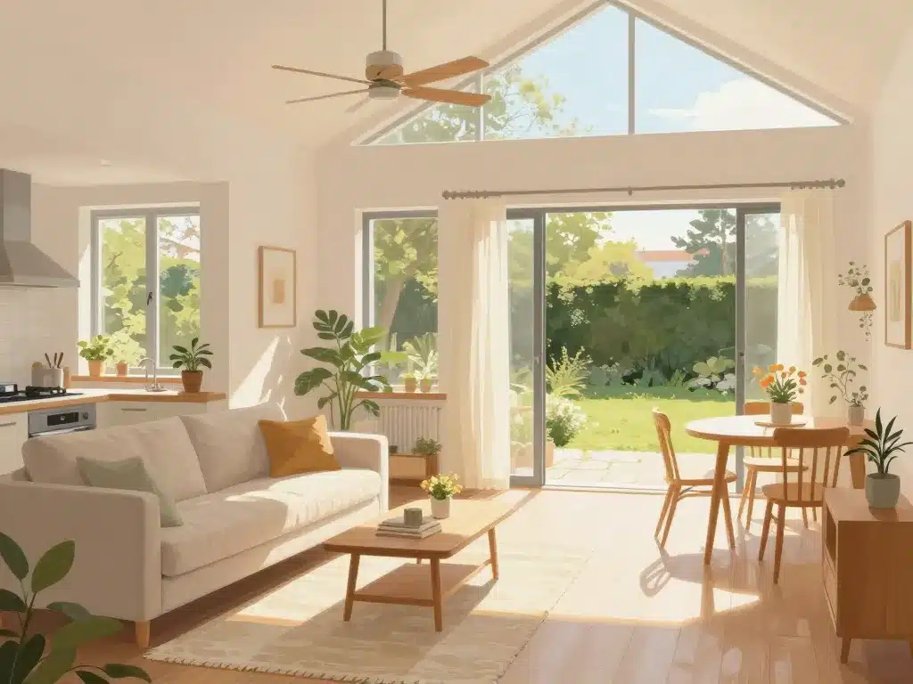 idee plan maison interieur fonctionnel lumineux