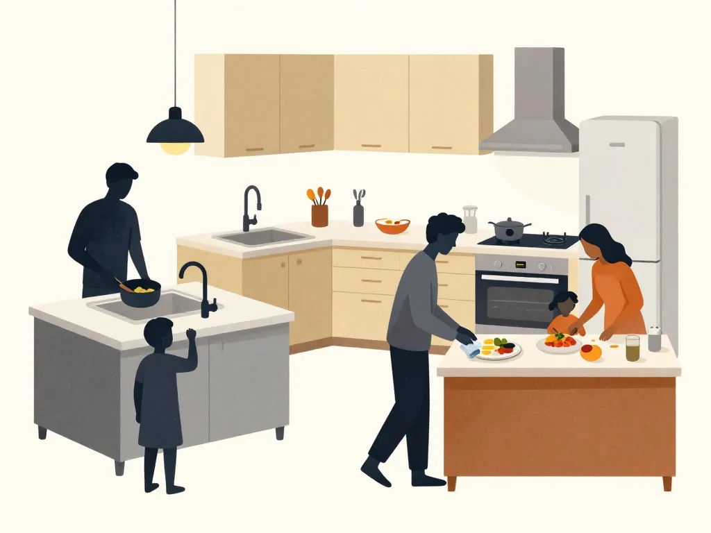 Utilisation ikea cuisine plan de travail zones actives