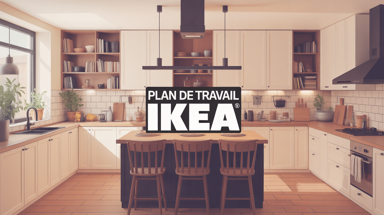 Aperçu stylisé ikea cuisine plan de travail différents matériaux