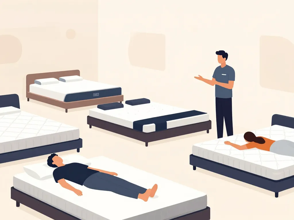 magasin literie plan de campagne essai en magasin