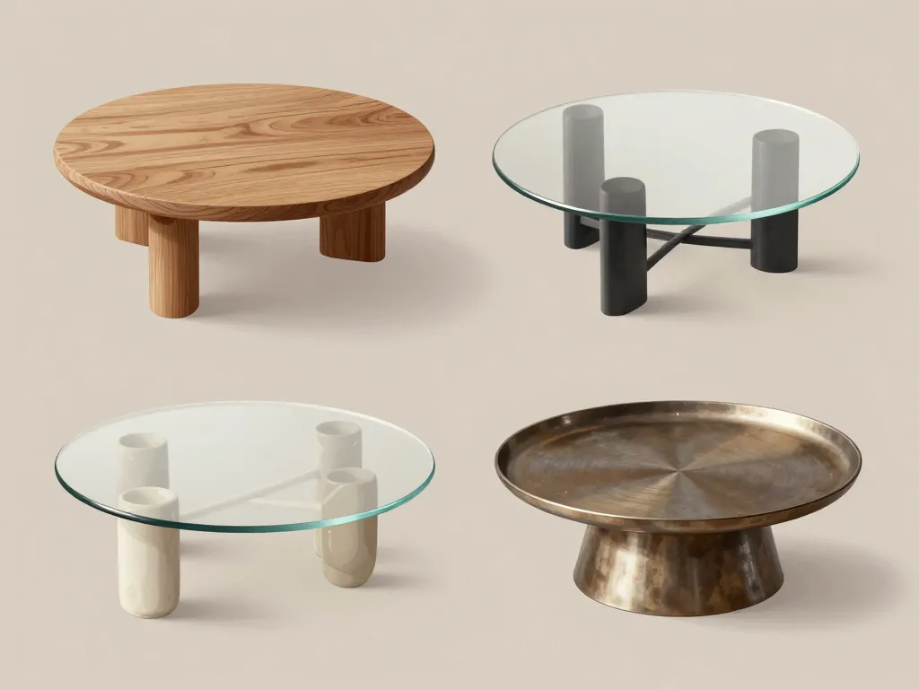 matériaux table basse design made in design bois verre métal céramique