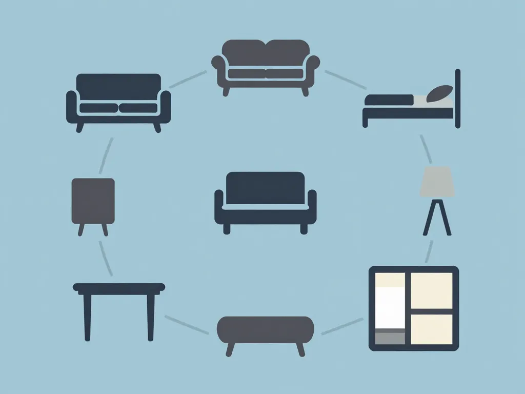 Diagramme choix meubles plan de campagne critères achat