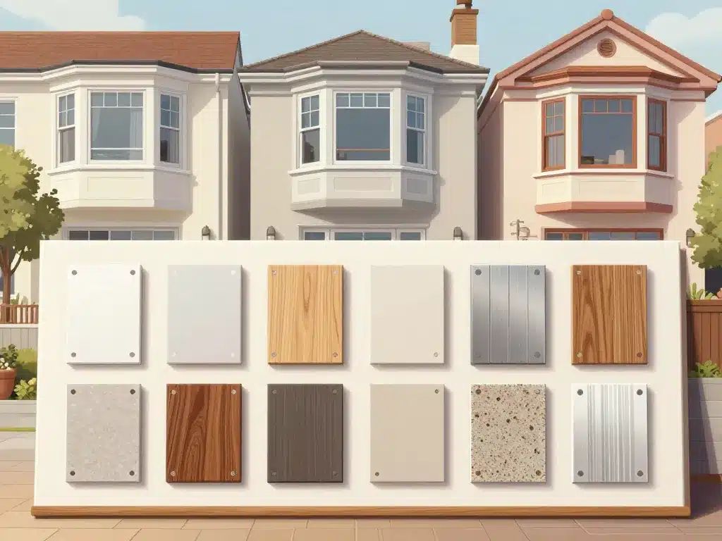 bow windows styles et matériaux