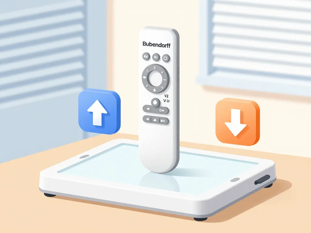 notice télécommande bubendorff v2 télécommande et boutons