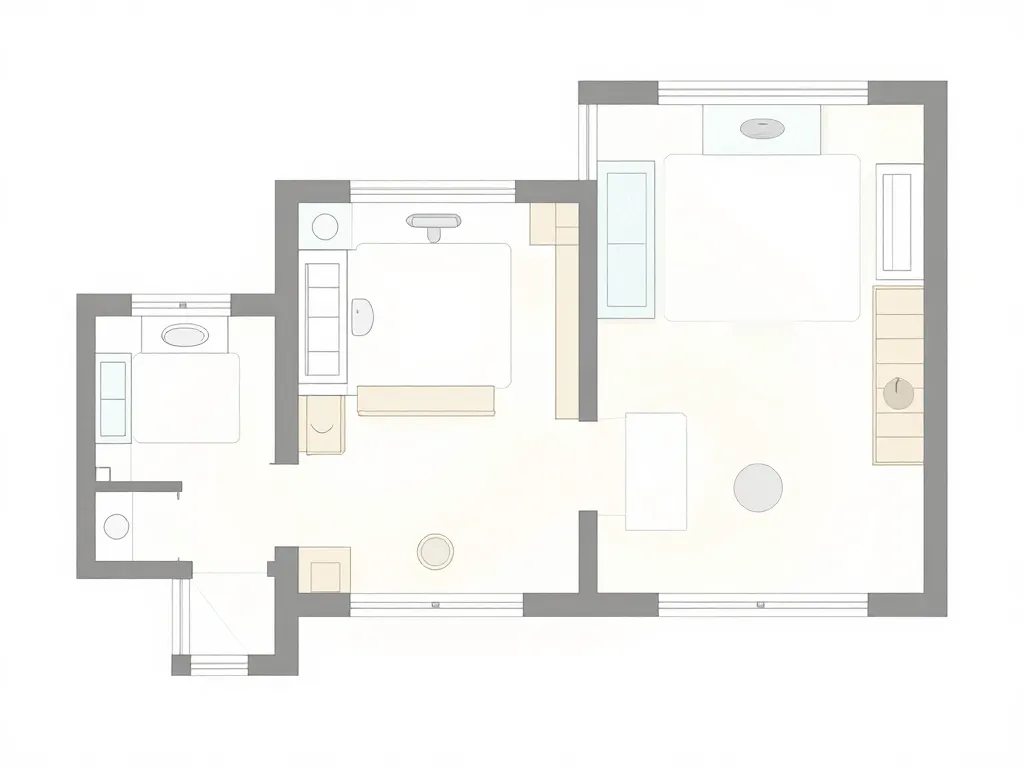 plan pour salle de bain petit moyen grand