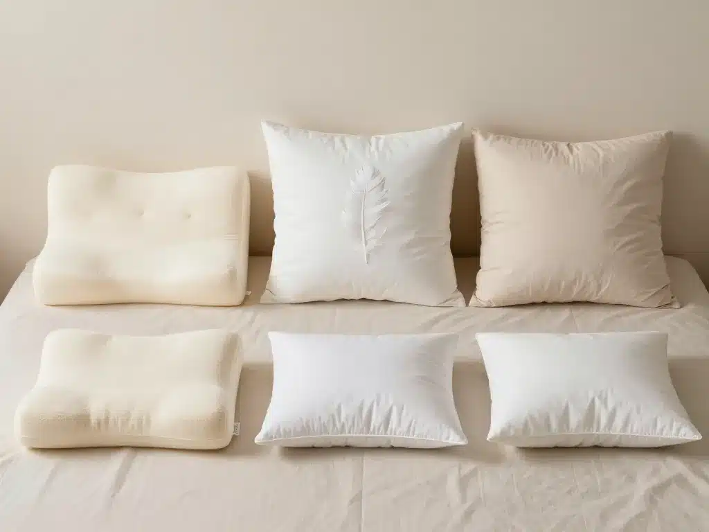 Quel est le meilleur oreiller visuel types