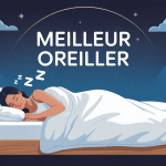 Quel est le meilleur oreiller illustration sommeil paisible