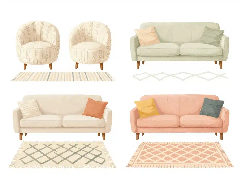 exemples de styles de un pouffe et erreurs déco à éviter