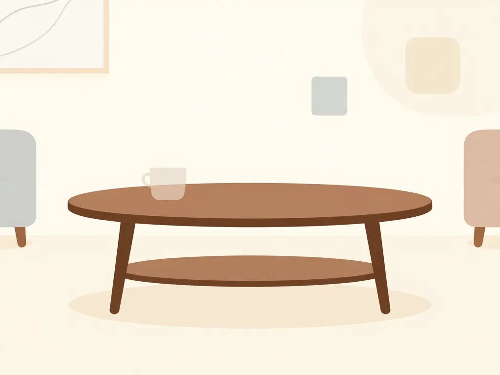 Schéma des qualités table de salon basse design