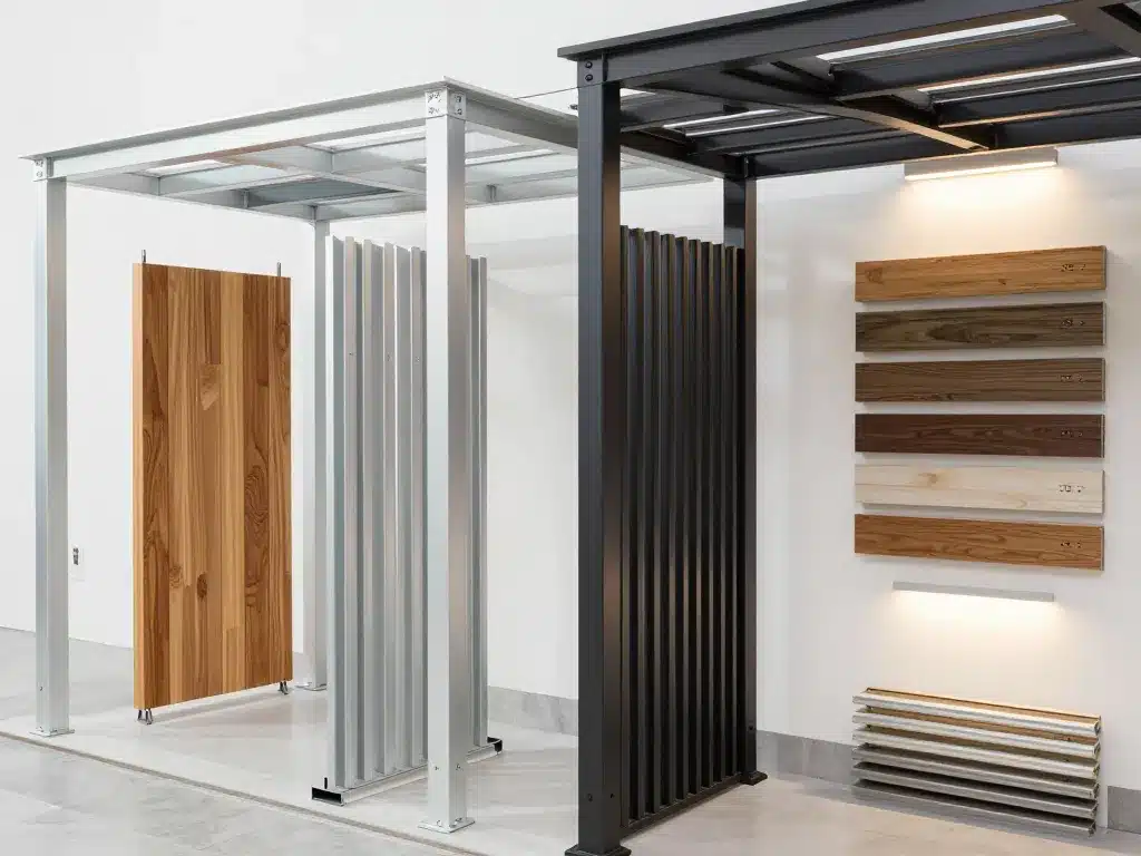 matériaux options toiture pergola bioclimatique