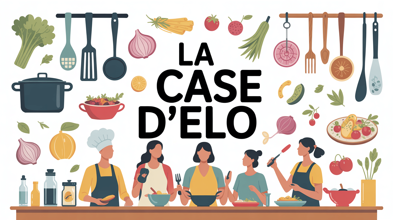 illustration univers cuisine la case d elo