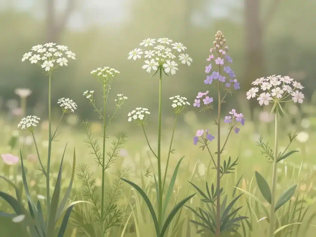 différentes variétés d’ängslilja