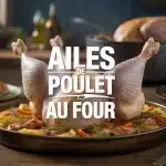 Ailes de poulet au four dorées et croustillantes en cercle