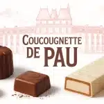 Illustration coucougnette de Pau avec Henri IV et Béarn en arrière-plan