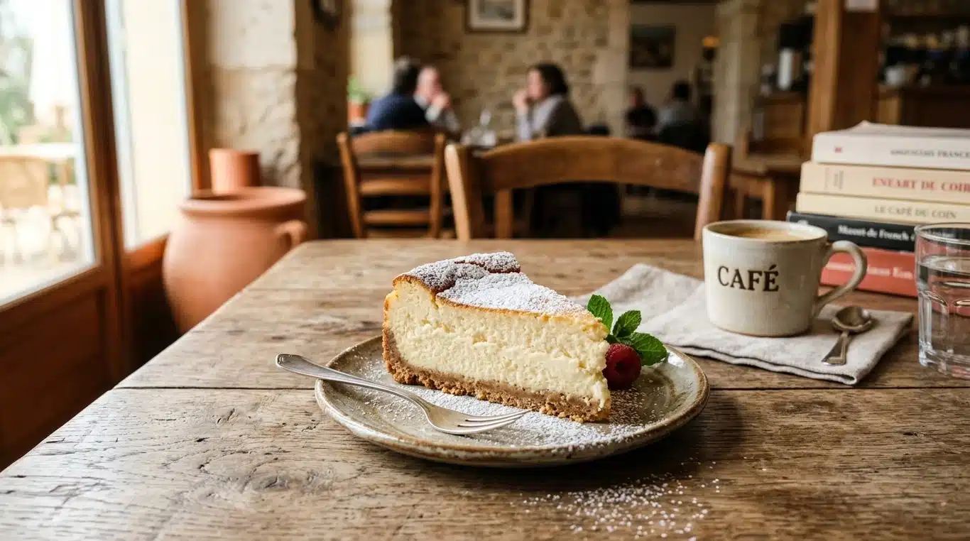 Cheesecake onctueux du Café Pimpon