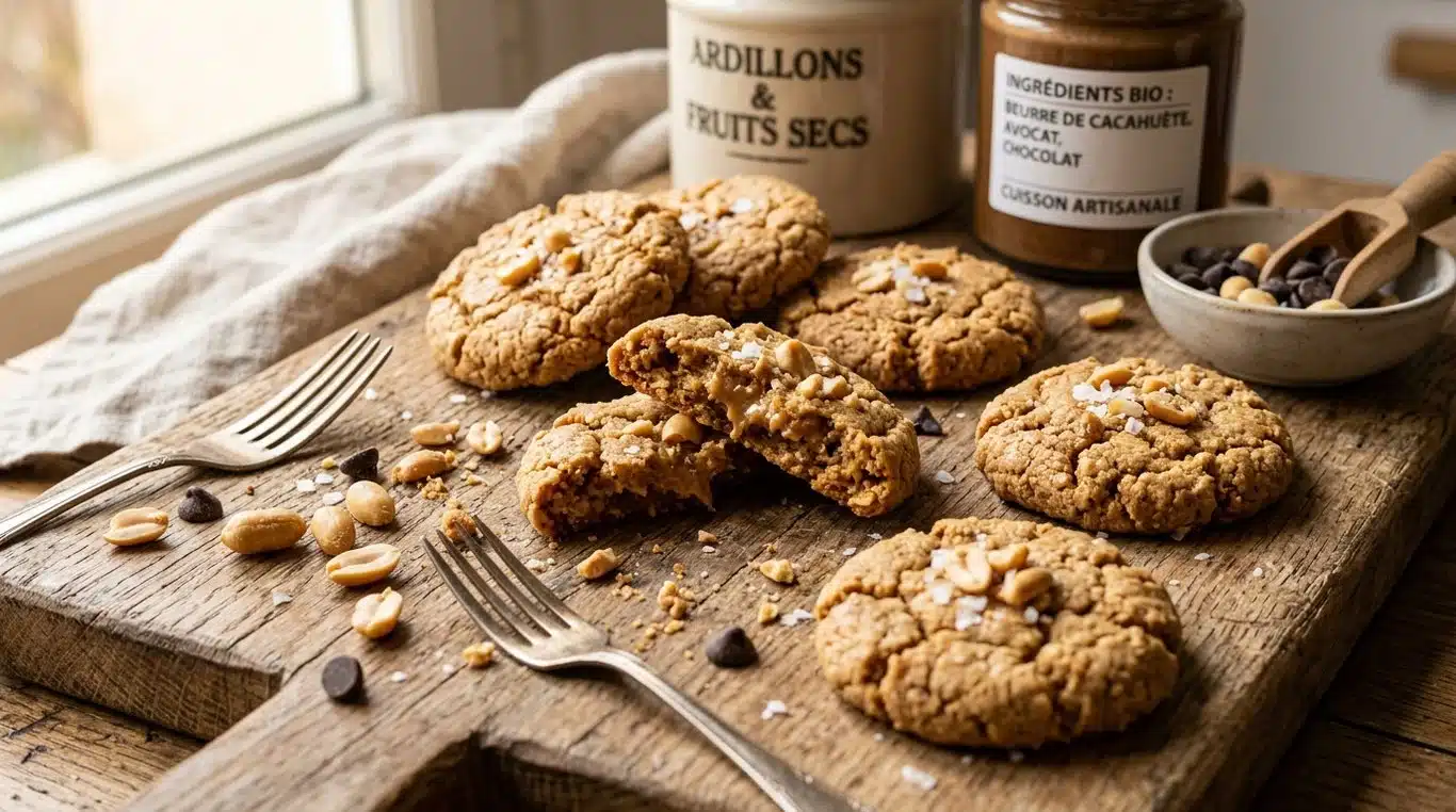 Cookies au beurre de cacahuète healthy
