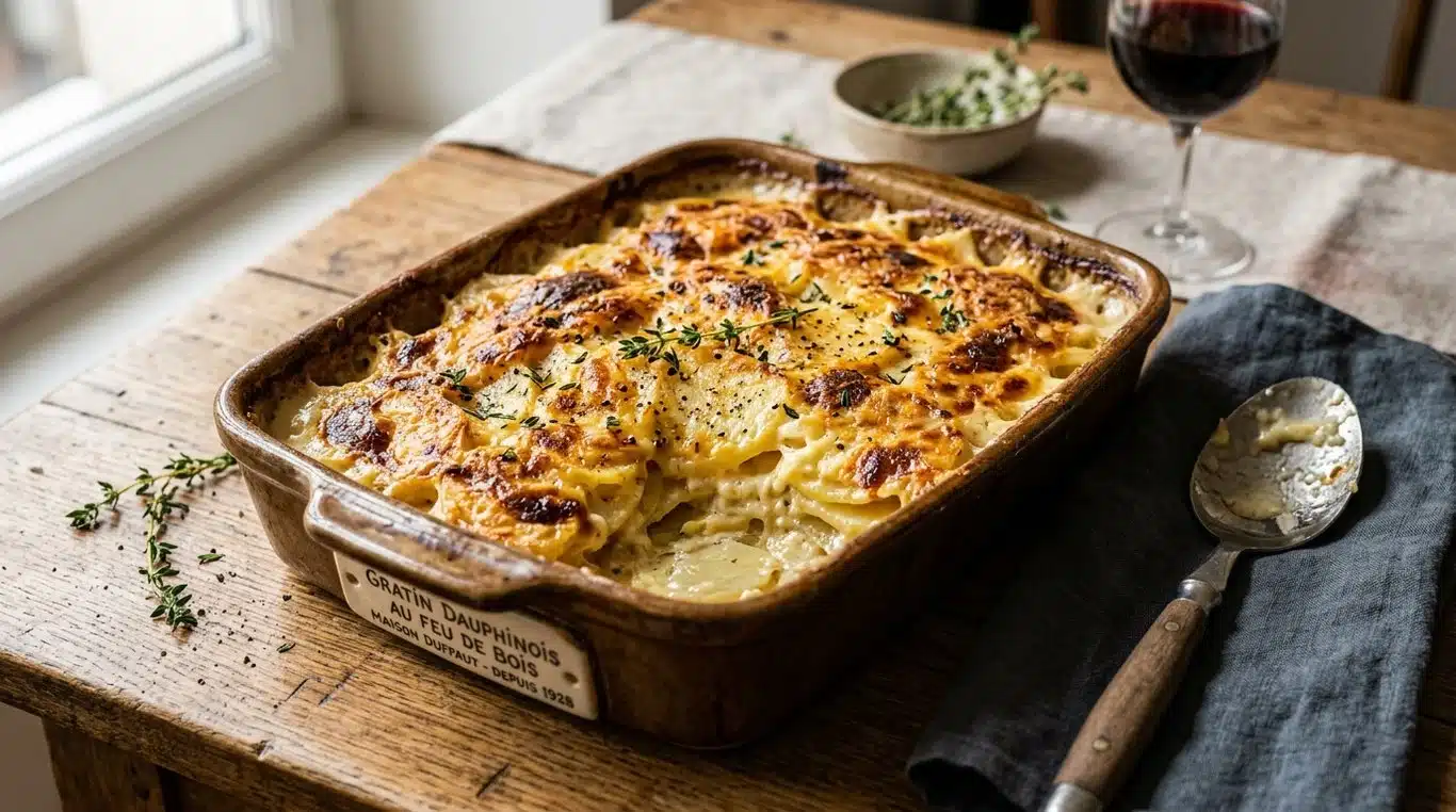 Gratin dauphinois fondant du Caffè Forté