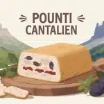 Terrine pounti cantalien avec blettes pruneaux et lard