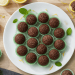 brigadeiro brésilien en assiette avec variantes
