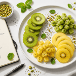 combien de kiwis peut on manger par jour assiette kiwis