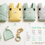 Comparatif porte-bébés Boba sur table