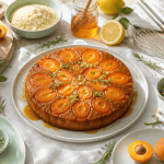 dessert abricot gâteau renversé caramélisé