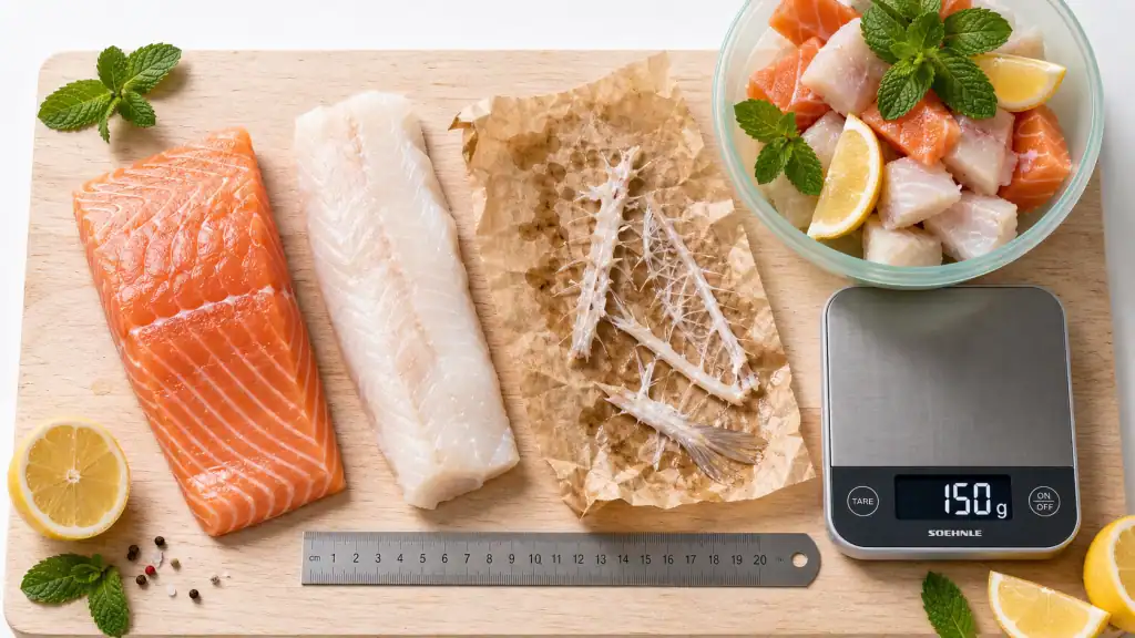 Combien de gramme de poisson par personne : guide pratique en images