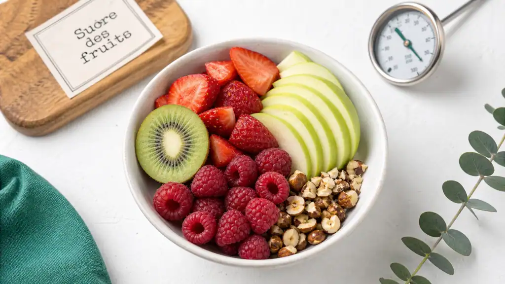 Les fruits les plus sucres : salade de fruits et glycémie stable