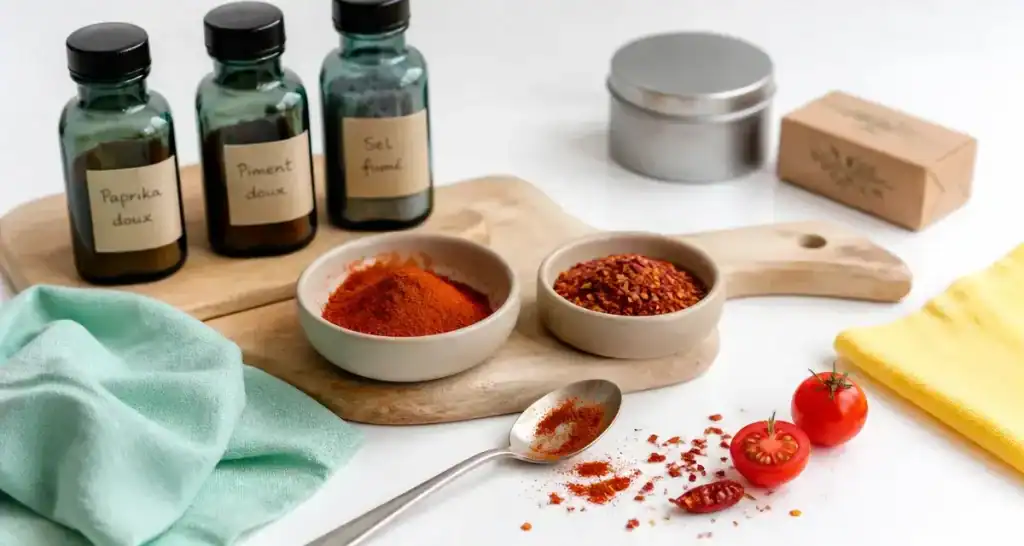 Paprika ou piment doux : poudre rouge et piment doux en cuisine