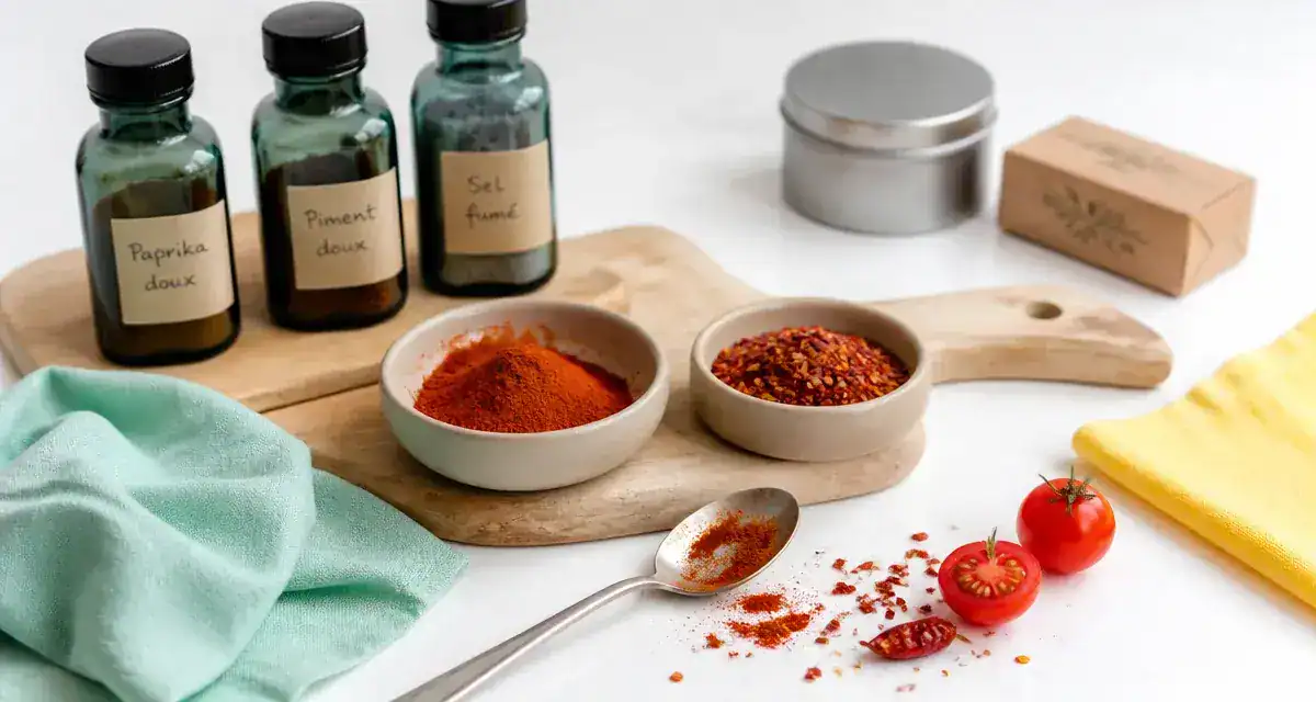 Paprika ou piment doux : poudre rouge et piment doux en cuisine