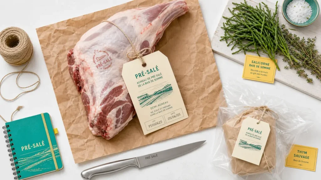 Agneau de pré-salé en vente directe à la ferme : herbus, AOP et colis de juin à décembre