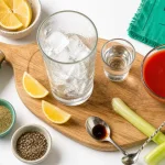 Bloody mary recette : ingrédients et préparation, glaçons et jus de tomate