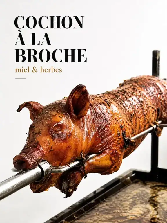 Marinade pour cochon à la broche : cochon doré et laqué à la broche