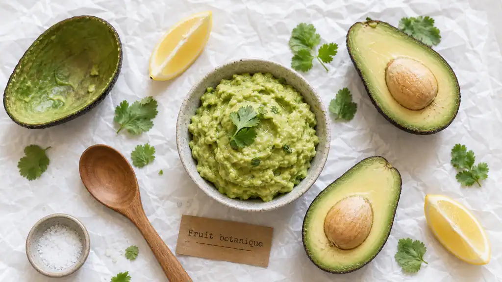Est ce que l avocat est un fruit ? Avocat Hass et guacamole, photo botanique