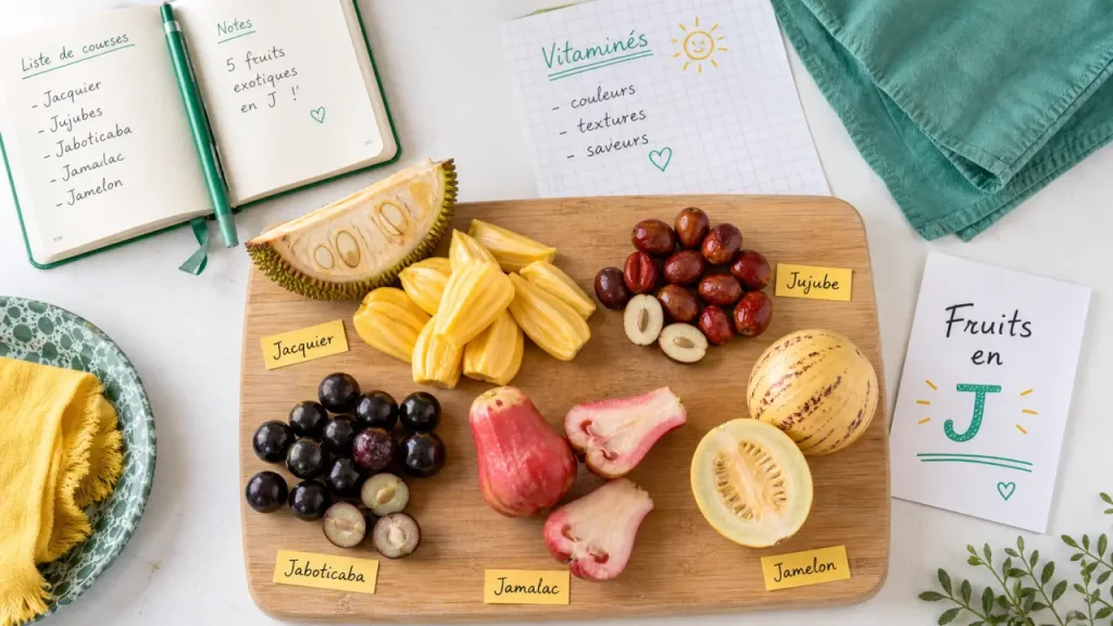 Fruit commençant par J : 5 noms à retenir et aucun légume courant