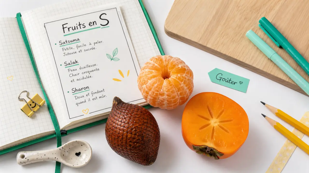 Fruit qui commence par S : satsuma, salak, sharon et 7 fruits
