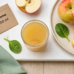 Jus de pommes bienfaits, à consommer en surveillant le sucre