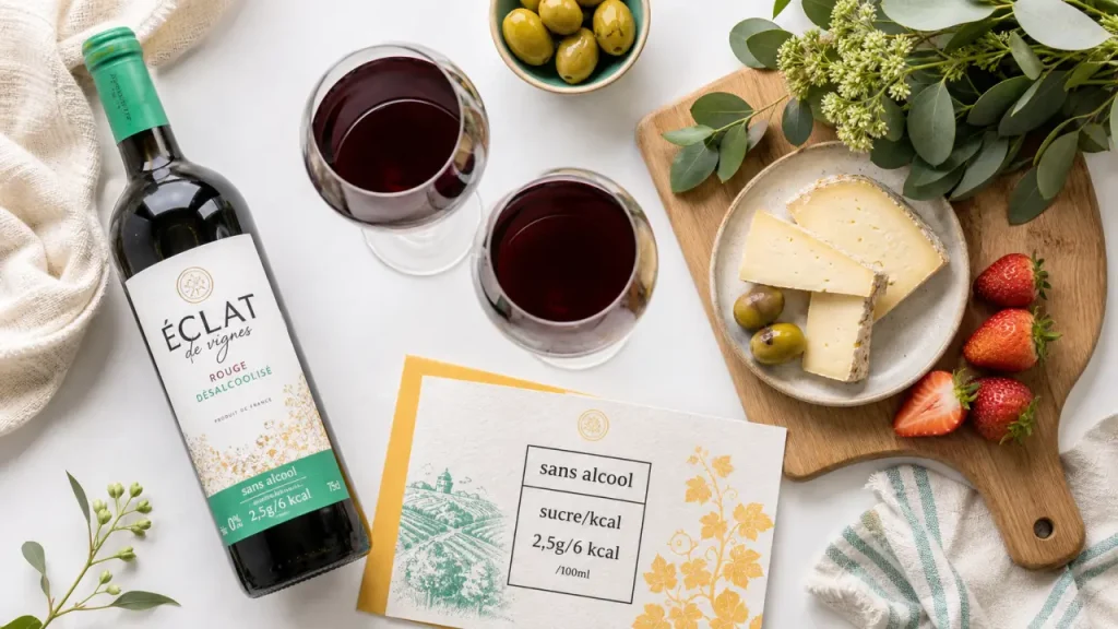 Le bon vin rouge sans alcool se choisit sur le fruit, les tanins et le cépage