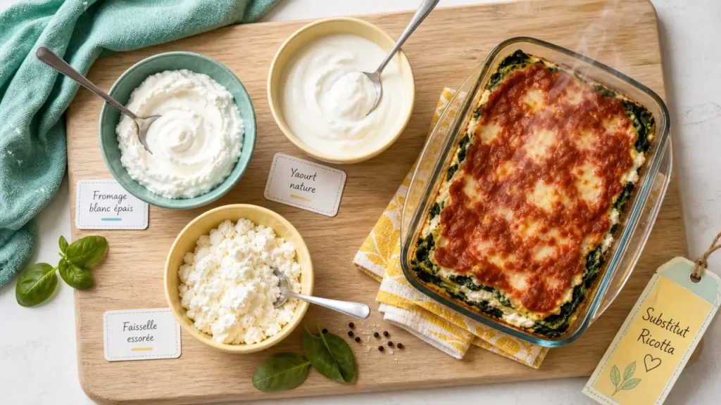 Faisselle, fromage blanc ou Philadelphia : les bons remplacements de la ricotta selon la recette