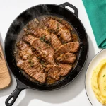 Tendrons de veau à la poêle : jus gourmand et doré