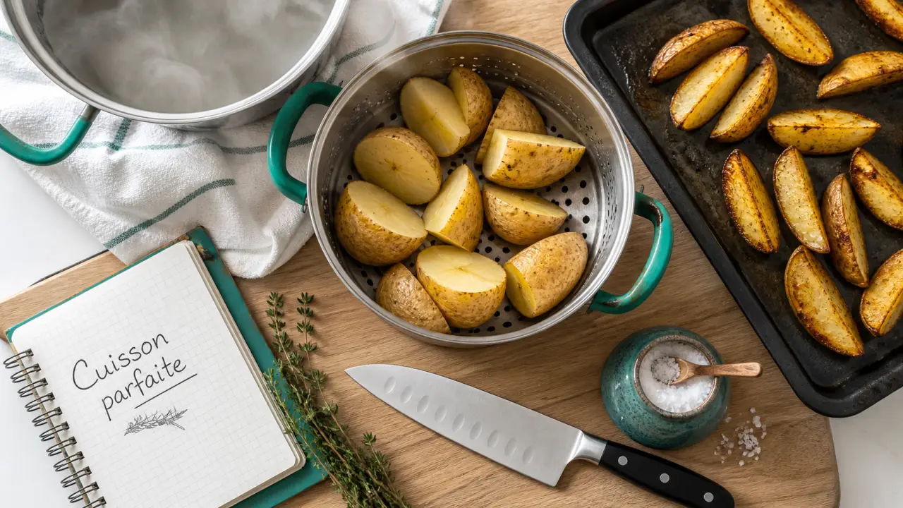 Cuire des pommes de terre : fondantes, fermes ou croustillantes
