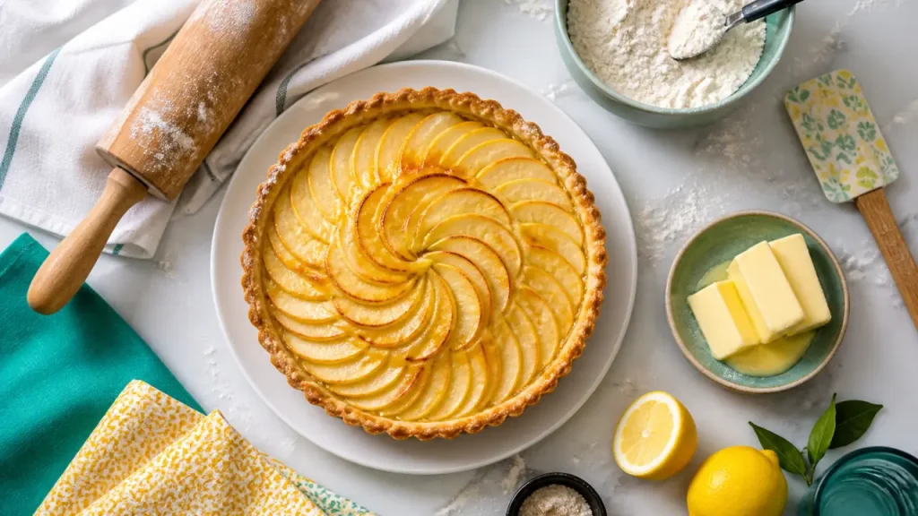 Pâte brisée tarte aux pommes : 200 g de farine, 30 minutes de cuisson et un fond qui reste croustillant