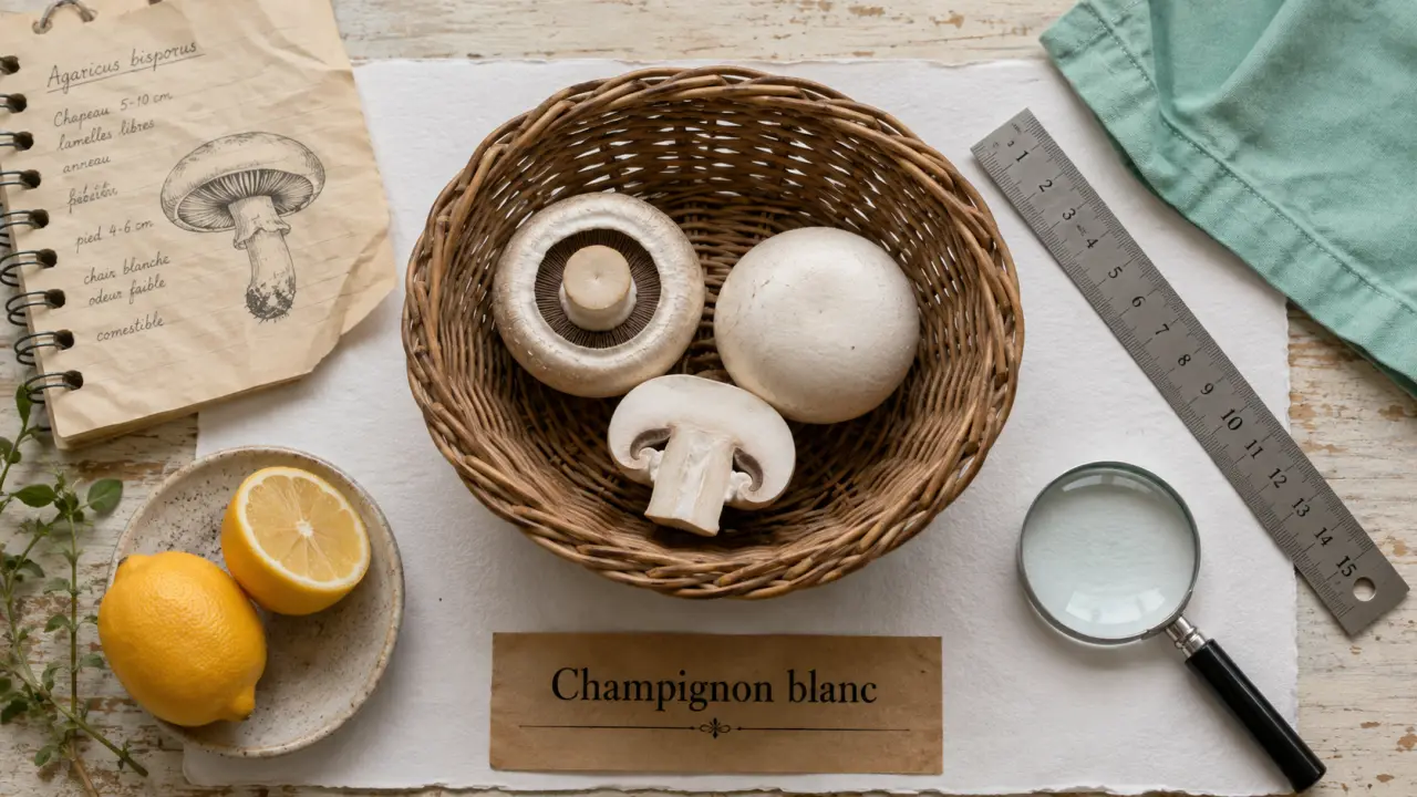 Champignon blanc comestible : critères sûrs et espèces