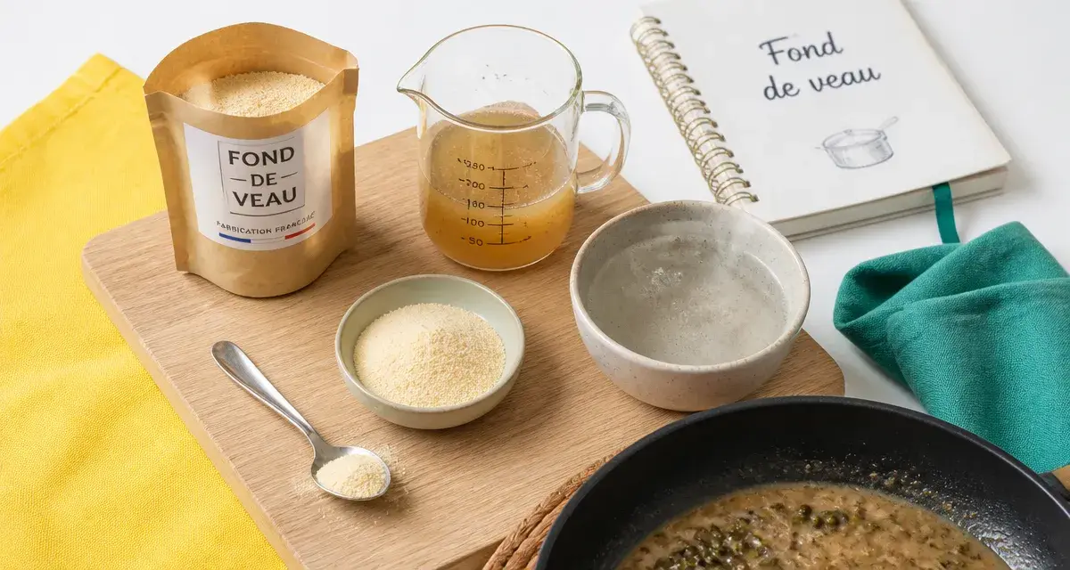 Comment utiliser le fond de veau : dosage pour sublimer vos sauces