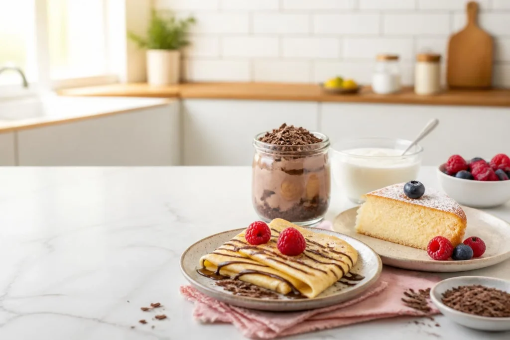 Desserts maison faciles pour débutants : rapides, sans four et sans cuisson