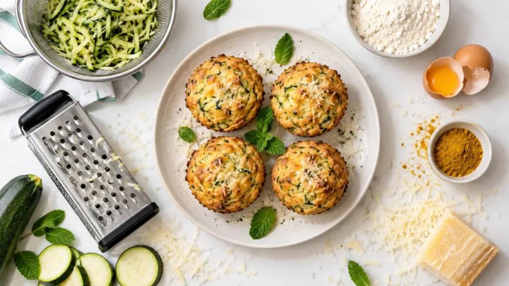 Muffin courgette : la recette inratable pour des bouchées moelleuses