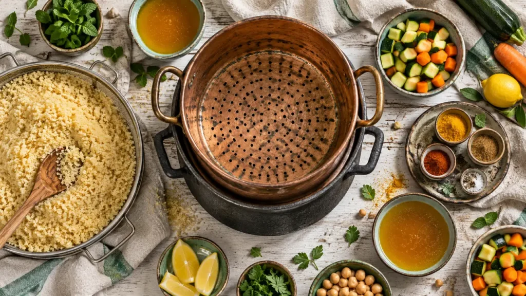 Le couscous est maghrébin, avec des racines berbères et une histoire méditerranéenne