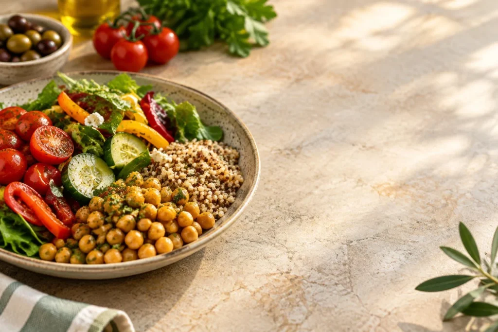 Cuisine méditerranéenne : la moitié de l’assiette en légumes, sans régime restrictif